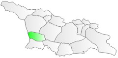 Gruzja, pooenie regionu Guria
