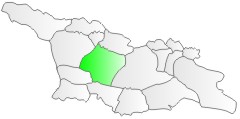 Gruzja, pooenie regionu Imeretia