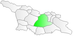 Gruzja, pooenie regionu Kartlia Wewntrzna