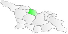 Gruzja, pooenie regionu Racza